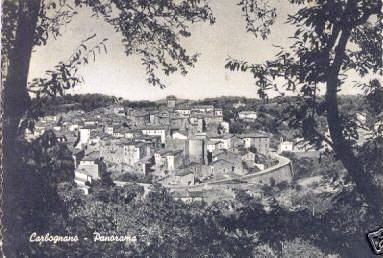Carbognano panorama 1959
